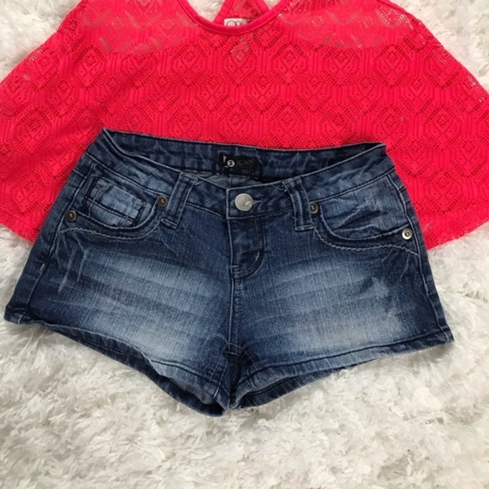 Jr’s Z2 Jeans Short Wide Leg Jean Shorts Sz 5 NWOT